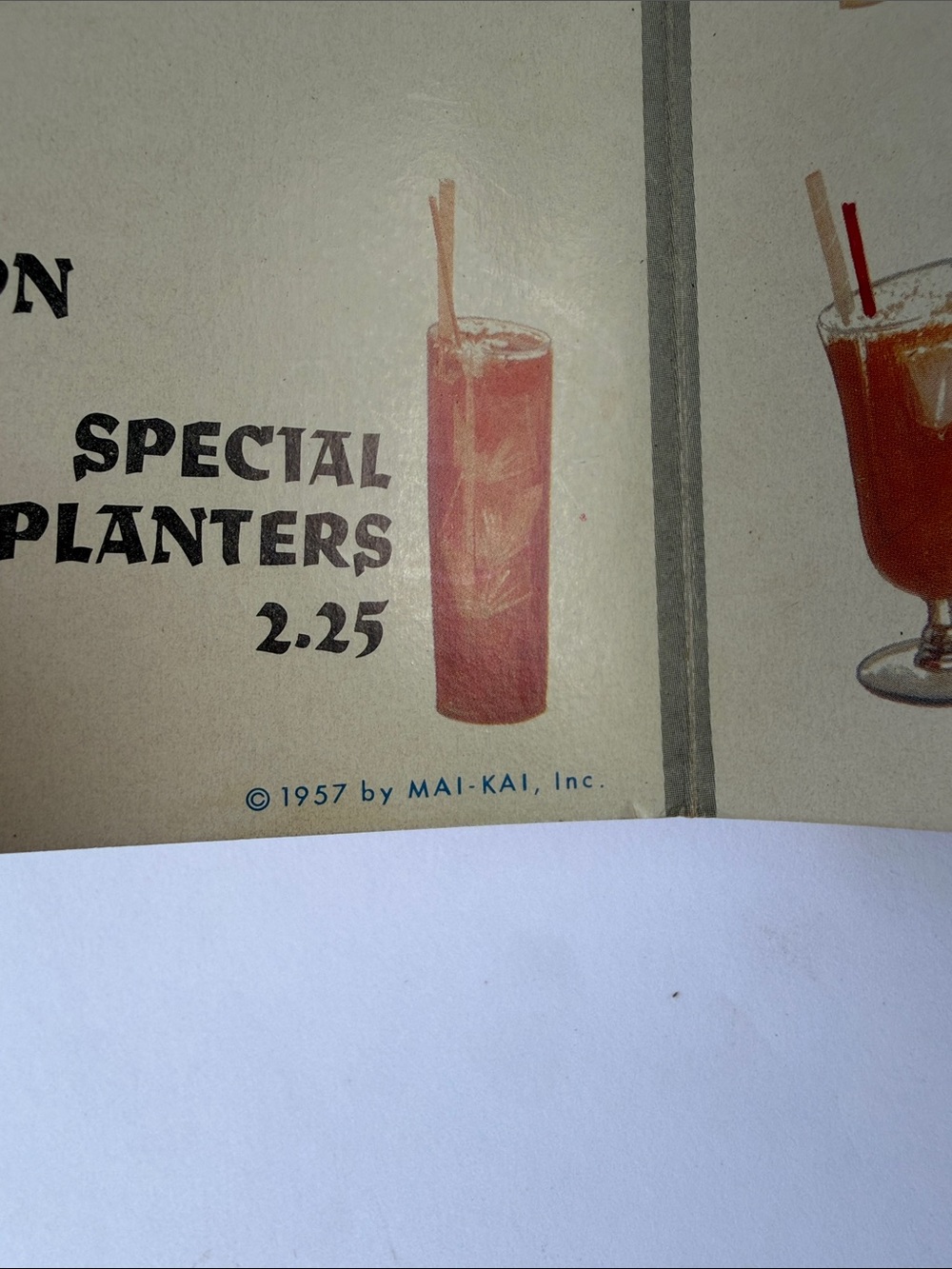 VTG 1957 Mai-Kai Tiki Restaurant Cocktail Menu Fort Lauderdale First Edition - Picture 7 of 12